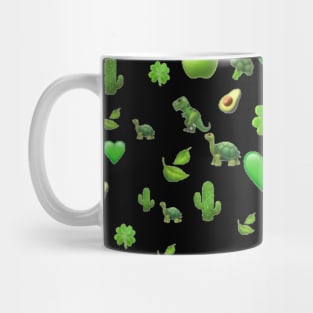 cute emoji pattern Mug